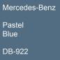 Preview: Mercedes-Benz, Pastel Blue, DB-922.